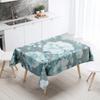 Floral Tablecloth Home Decor Stain Resistant Waterproof Table Decoration Rectangular Kitchen Fireplace Countertop