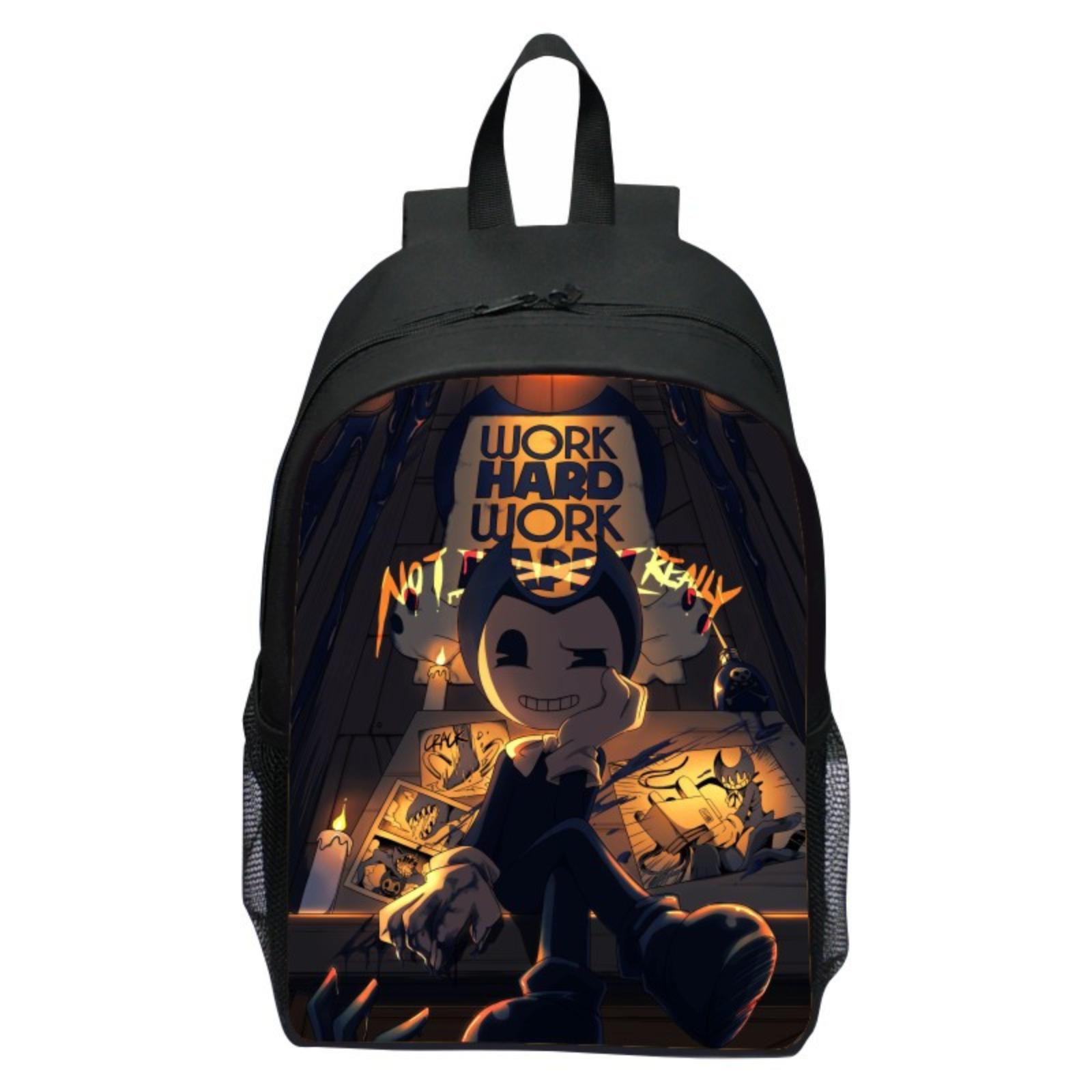 

Large-capacity Backpack For Primary And Secondary School Students, Cartoon Shoulder Bag And Pencil Case For Children One Size