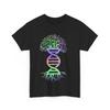DNA Biologie Shirt, Genetischer Baum Biologen Wissenschaftsliebhaber Lehrer Schüler T-Shirt