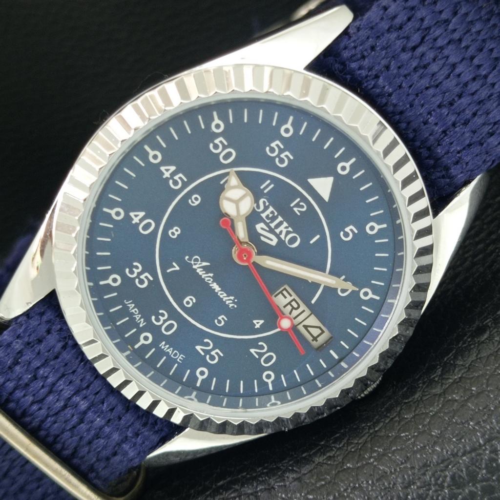 

ОТРЕСТАВРИРОВАННЫЕ ВИНТАЖНЫЕ МУЖСКИЕ АВТОМАТИЧЕСКИЕ ЧАСЫ SEIKO 5 6309A ЯПОНИЯ СИНЕГО ЦВЕТА a442945-1