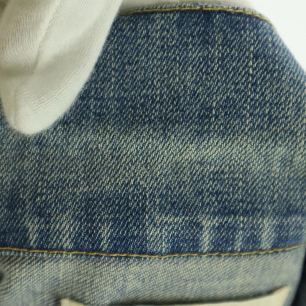 REMI RELIEF Made in Japan Cotton Long sleeve Tracker Denim Jacket M Blue Women Used