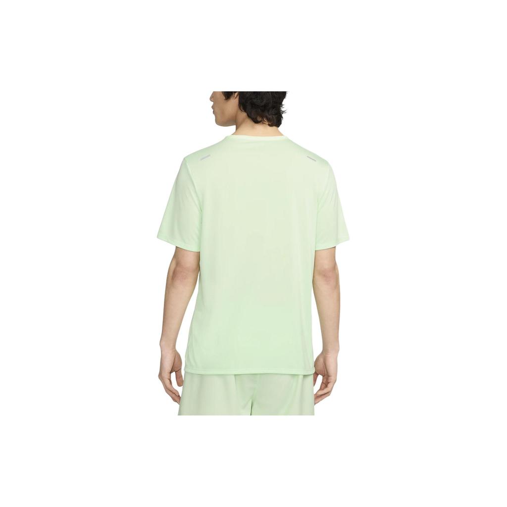 Nike Dri-Fit Rise 365 Quick-Dry Casual Running Short Sleeve T-Shirt Men Tops Light-Green CZ9185-376