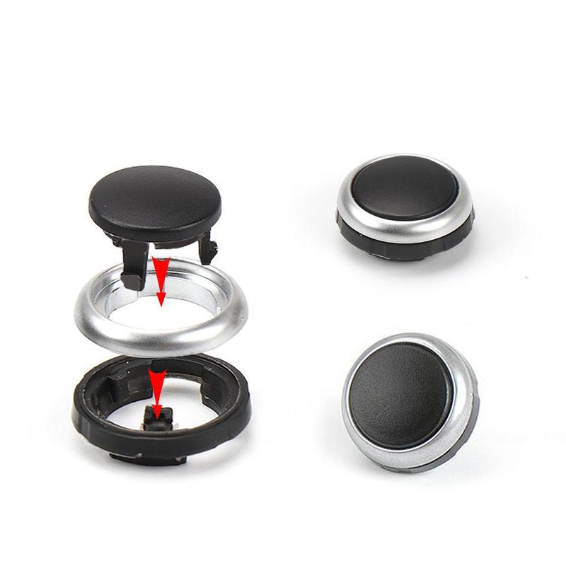 Bil Mittkonsol Radiobrytare Volymratt CD-maskin Knappskydd För BMW F10 F02 F07 5 7 Serier GT 520 525i 730 740 2010-2017