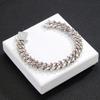 European & American 13mm Diamond-Studded Cuban Chain: Hip-Hop Fashion Pendant for Couples