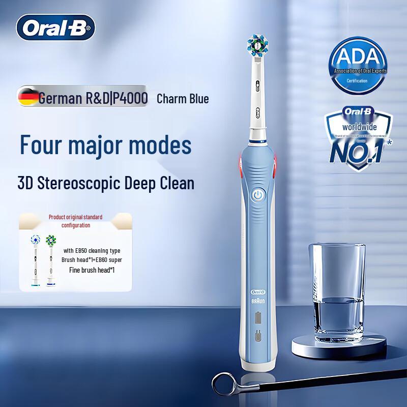 Oral-B P4000 3D Sonic Electric Toothbrush