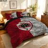 Royal Antwerp Fc Pattern Bedding uilt Set uilt Cover Pillowcase Home Decoration Birthday Gift (1 * duvet cover + 2 * pillowcase without core)