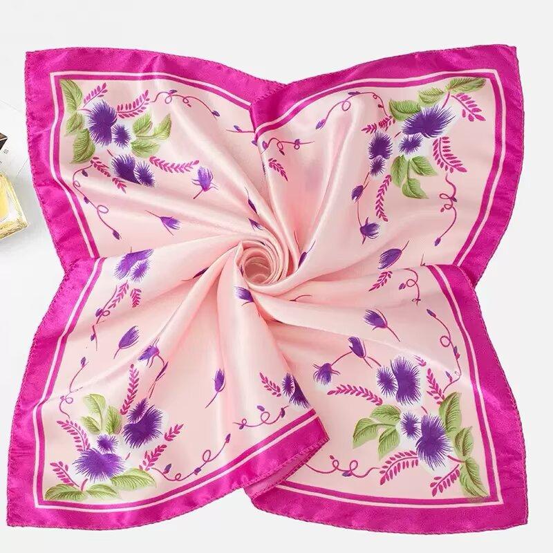 Women's Silk Scarf Business Dress Neck Protector Professional Mobile Telecom Banking Stewardess Small Square Scarf Women's Scarf Shawl Fashion