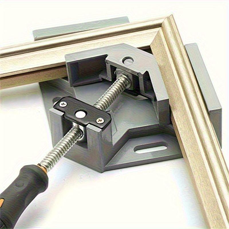 1pc 90 Degree Right Angle Clip Clamp Picture Frame Corner Clamp Right Angle Welding Woodworking Clamping Tool Aluminum Corner Clamp