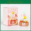 Resin Peace Balloon Flower Basket Car Decor With Minimalist Style For Vehicle Interior