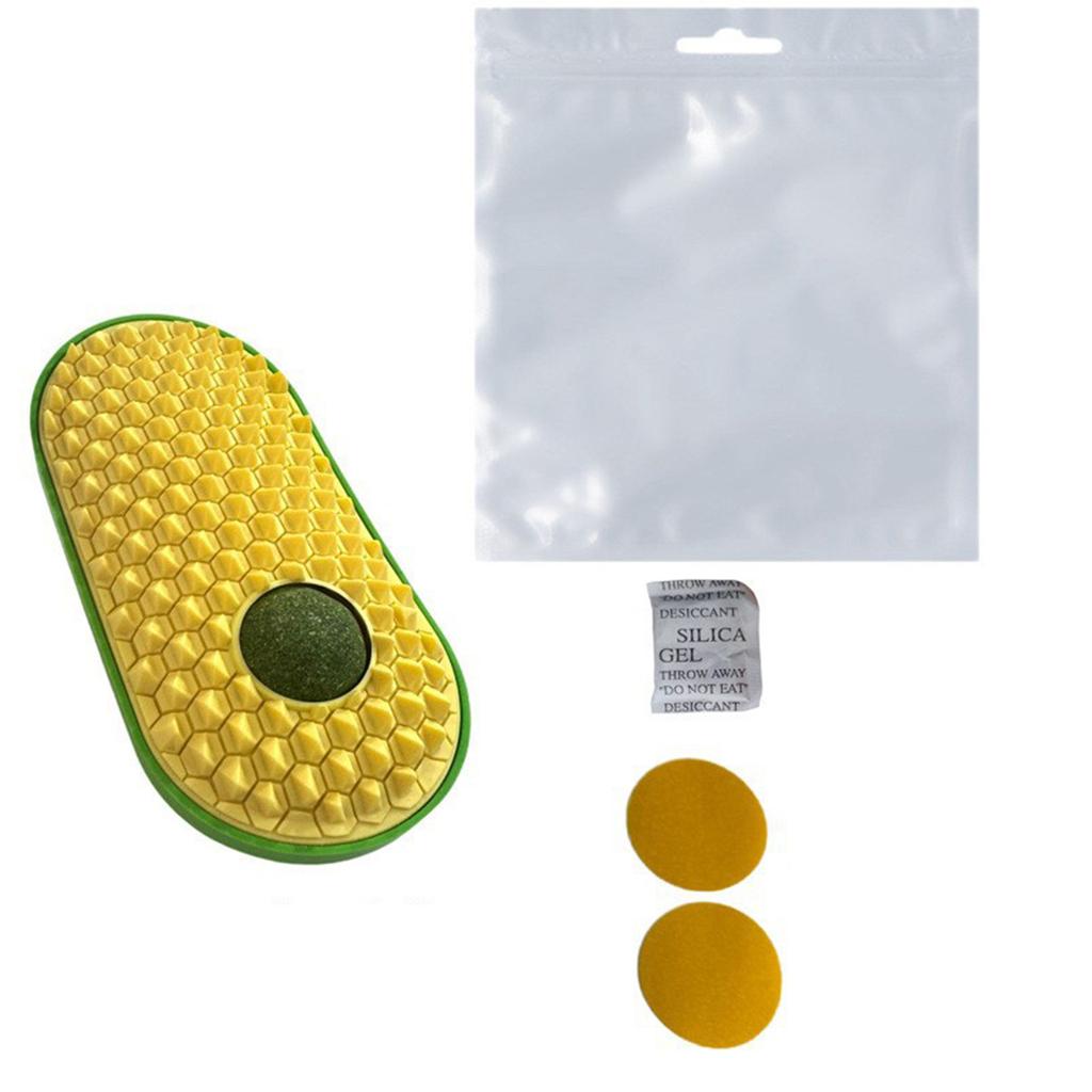 Interactive Kitten Cat Scratching Toy Brush Easy Mount Toy For Funny Exercise Cat Door Sofa Scratcher Groomers Toy