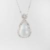 Clear White Chalcedony Gourd Sterling Silver S925 Necklace Autumn and Winter New Chinese Premium Light Luxury 2026
