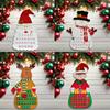 Christmas Party Felt Christmas Calendar Beautiful Festive Home Decor Holiday Countdown Calendar Joyful Festival Decoration
