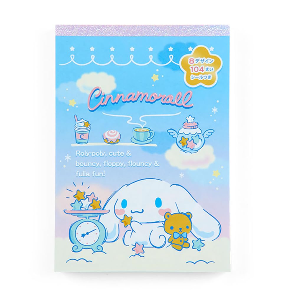 Sanrio Cinnamoroll Memo Pad 017043 8-Design