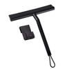 Shower Squeegee for Glass Doors Silicone Squeegee with Hook Bathroom Shower Mirrors Tiles and Car Windows Streak Free Cleaning