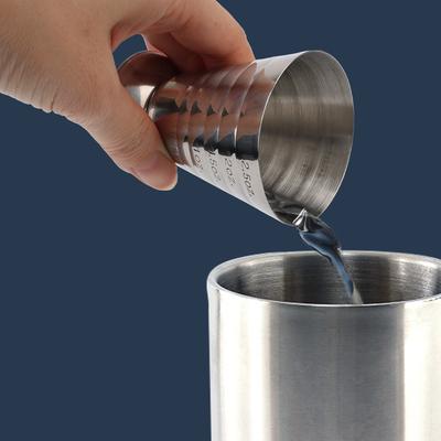 Gadgets Bar Koktejlový šejkr Jigger 75ML Koktejlové nástroje Nerezová odměrka