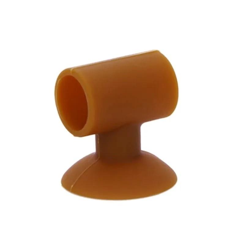 

Силиконовый присосок для двери и ударопрочный, без сверления, противоударный, стеклянный буфер, резиновая дверная ручка, настенный дверной стопор для ванной кофейный