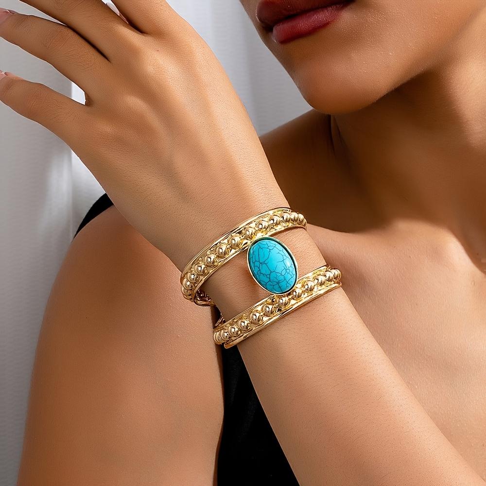 

Модные браслеты для женщин. Ювелирные изделия. золотой