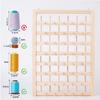 Convenient Thread Storage Rack Space Saving Wall Mount Thread Holder Organizers Rack for Craft and Sewing Rooms