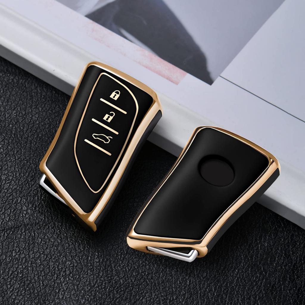 [OATSBASF] Lexus Key Case, LEXUS Smart Key Case, Premium TPU Material, Lightweight, Full Protection,