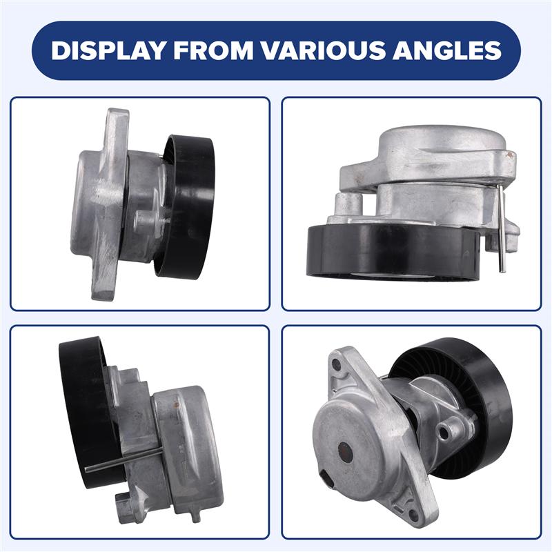 Pulley Assembly With Serpentine Belt Tensioner For Mercedes Benz W203 W211 W220 1122000970