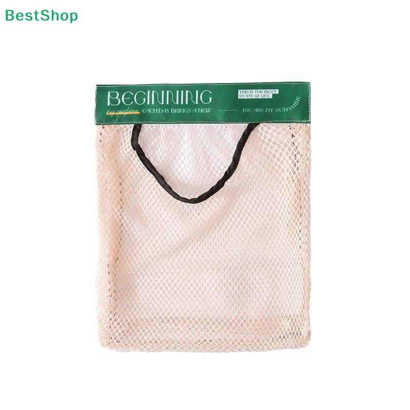Hanging Mesh Storage Bag-Breathable Net Bag for Food Snacks/Toys/Toiletries, Space-Saving Home Storage Solution