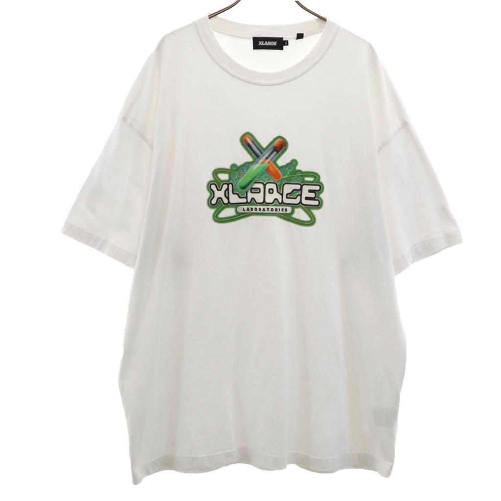Xlarge Short Sleeve T-shirt XL White Men's Used