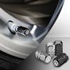 Nye Bilhjul Dekk Ventilhetter Dekkventilstammer Luftstøv Vanntette For Volkswagen Tiguan Golf Passat Polo Touareg Magotan ID