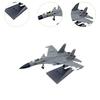 Chinese J15 1/100 Scale Fighter Alloy Model Airplane (including Base) Scale Model Home Placement Collection and Decoration Creat