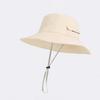 Drawstring Sunshade Fishing Hat Nylon Sunscreen Basin Cap Sun Cap Men's Fisherman Hat  Summer