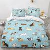 Shiba Inu Dog Bedding Set Animal Dogs Duvet Cover Double King Twin Single Bed Sets For Kids Boys Decor Home Custom Bed Linen