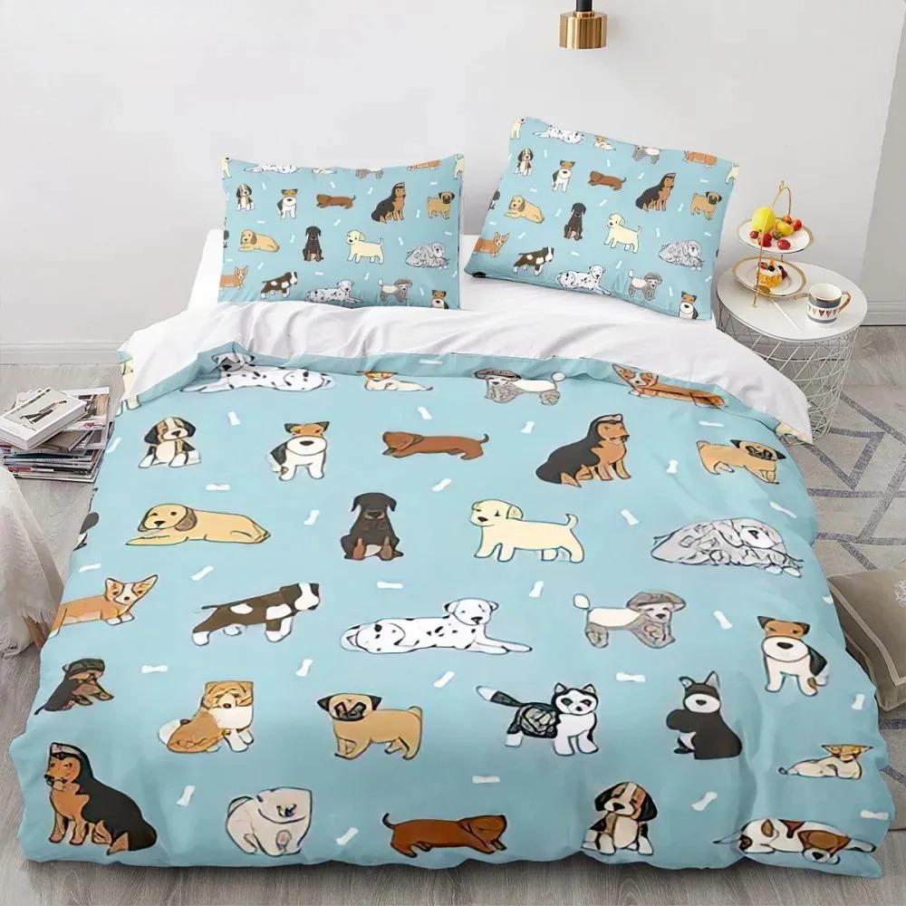 Shiba Inu Dog Bedding Set Animal Dogs Duvet Cover Double King Twin Single Bed Sets For Kids Boys Decor Home Custom Bed Linen
