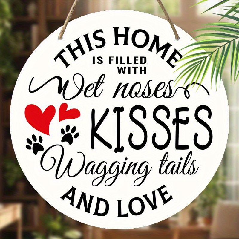 2D Flat Hanging Decorative Signs, Interior Wall or Door Decoration, Garden Decoration, Interesting Gifts for Family and Friends
