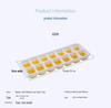 14-Compartment Silicone Fruit Ice Cube Mold for Homemade DIY Ice Cubes