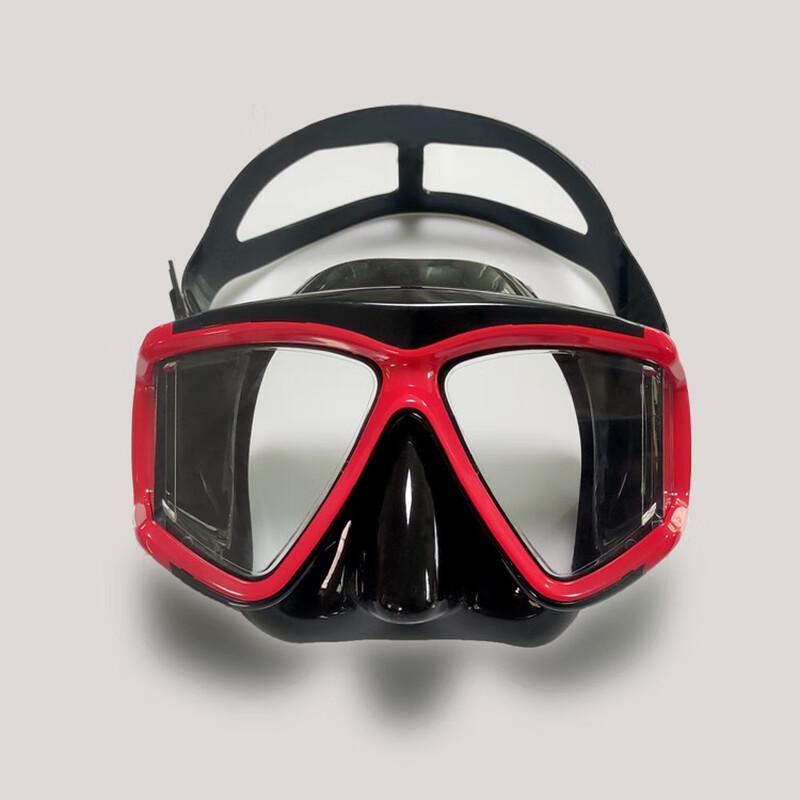 Norman Full Dry Diving Mask with Prescription Lens