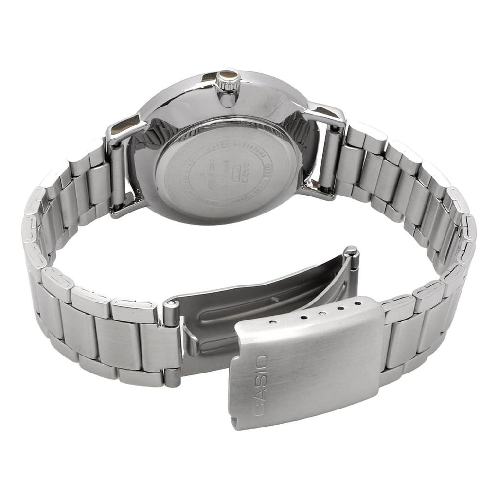 Casio LTP-VT03D-3B Analog Quartz Ladies Watch Mint Green Metallic Metal Band Overseas Model