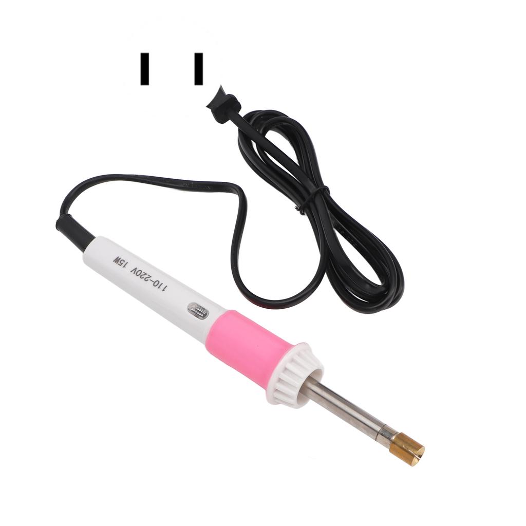 Hot Fix Applicator with 7 Tips Iron Rings 15W Quick Heating Semi Automatic Energy Saving DIY Hot