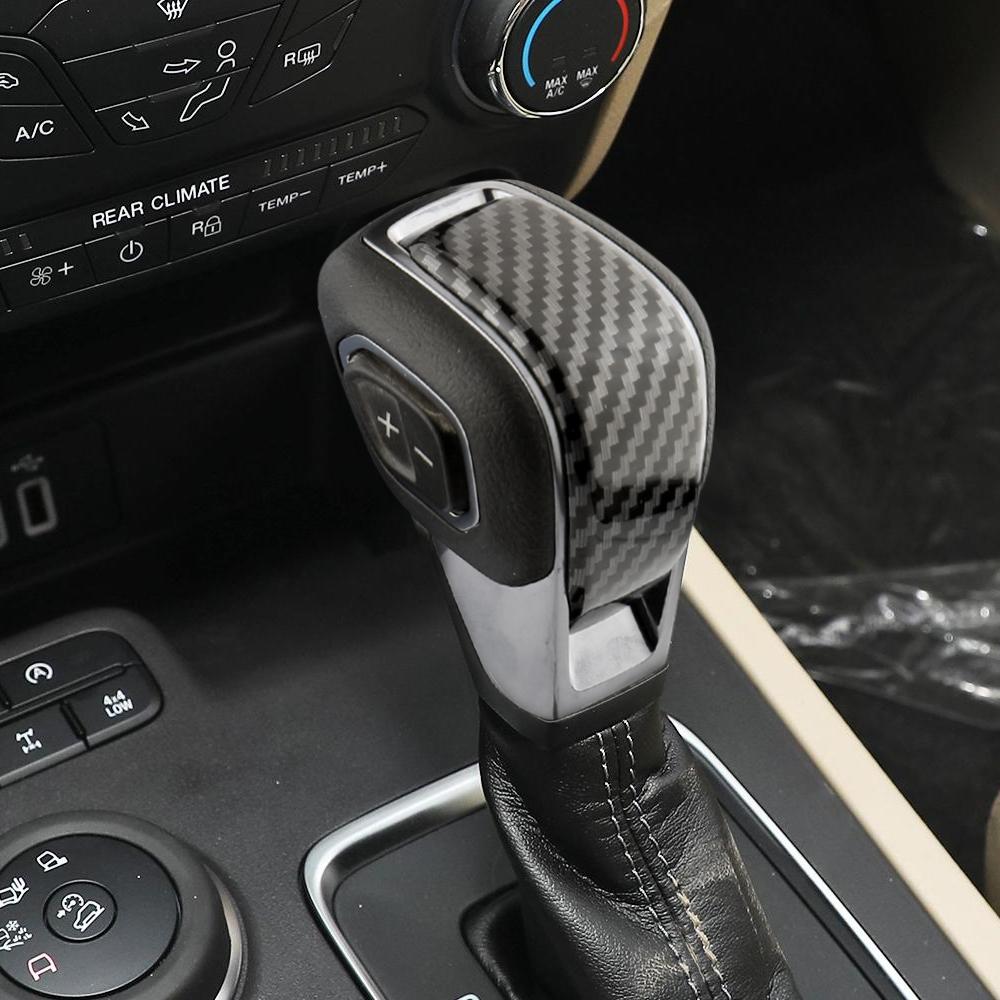 For Ford Everest 2020-2025 Ranger 2018-2025 AT Gear Shift Knob Sticker Steering Wheel Trim Cover Styling Interior Accessories