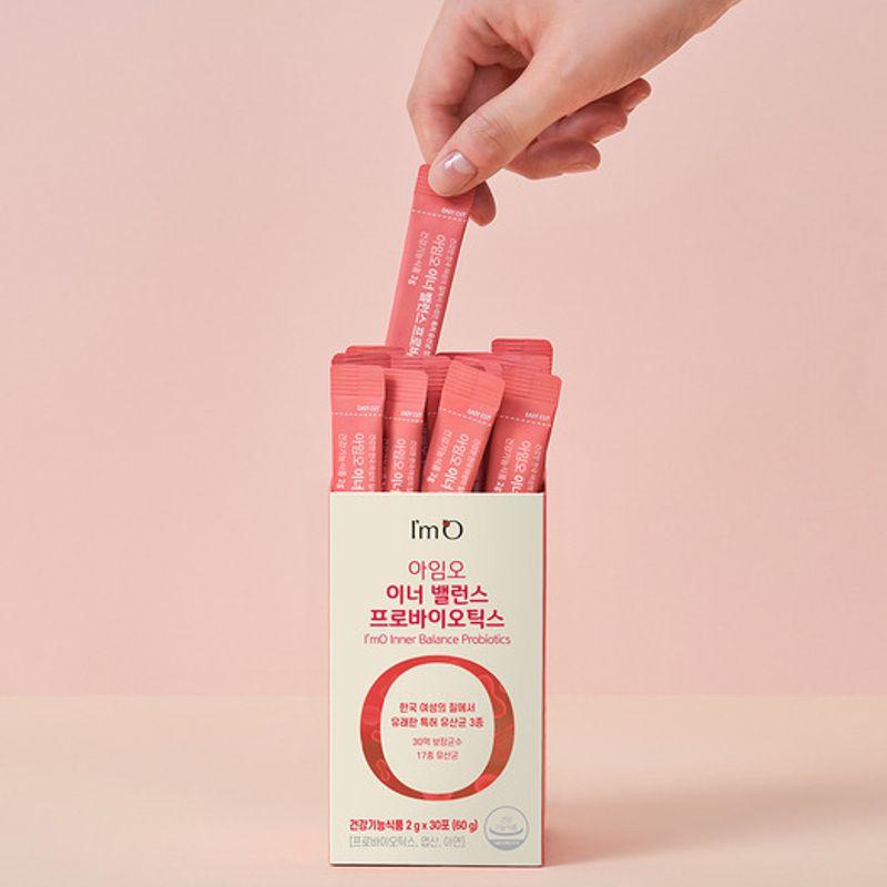 [3-month Supply] [Patented Lactic Acid Bacteria Derived from Vagina] I'm Oh Inner Balance Probiotics