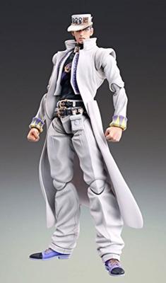 Super Action Statue Bizarre Part 4 Jotaro Kujo Designated Approximately 16cm Painted Action Figure "JoJo's Adventure" 27. (Hirohiko Araki's Color)