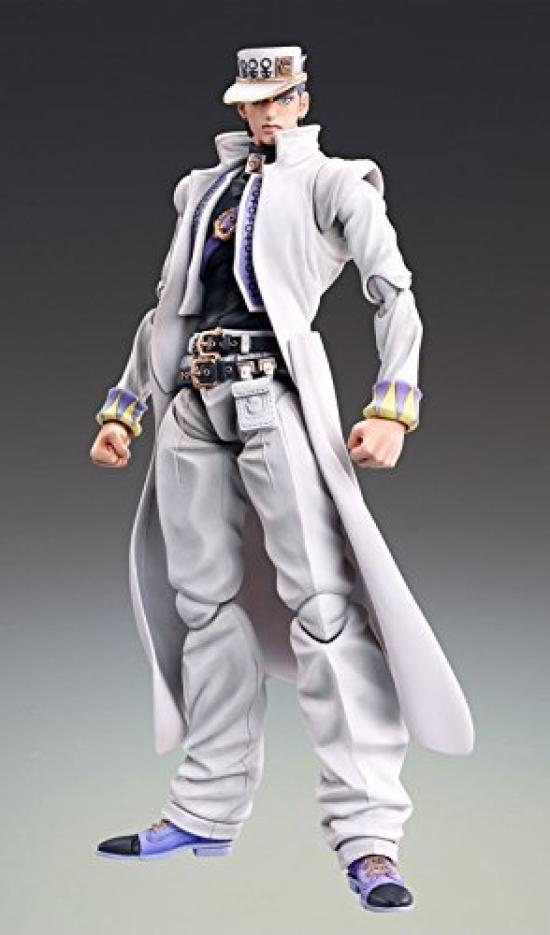 Super Action Statue Bizarre Part 4 Jotaro Kujo Designated Approximately 16cm Painted Action Figure "JoJo's Adventure" 27. (Hirohiko Araki's Color)