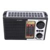 Portable Solar Radio AM FM SW LED Light Digital Speaker USB Charging Solar Emergency Radio for Camping Hiking