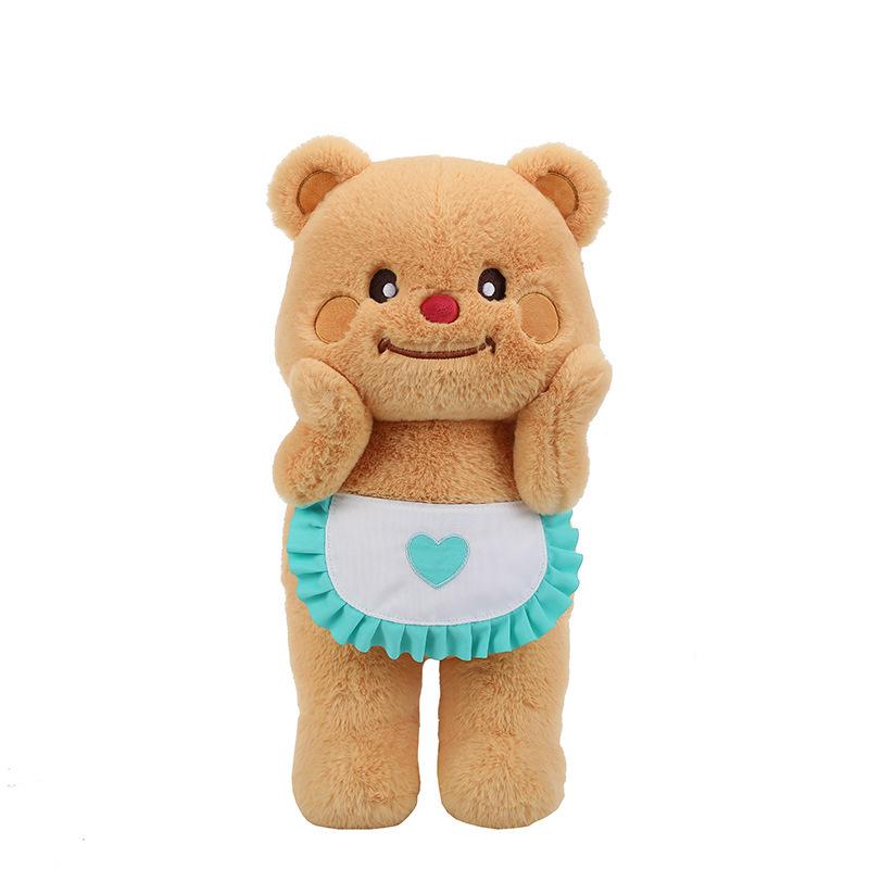 Thai Butter Bear Plush Doll Stuffed Toy Sleeping Hugging Cream Teddy Bear Plush Toy Birthday Gift for Girls
