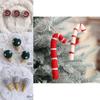Christmas Scene Decor Lollipop Ice Cream Shape With Diy Hanging Toys For Holiday Festive Decorating