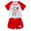 2025 Kids' Summer Clothing Set: Baby Shorts & T-shirt, Casual Sports Two-Piece for Boys & Girls