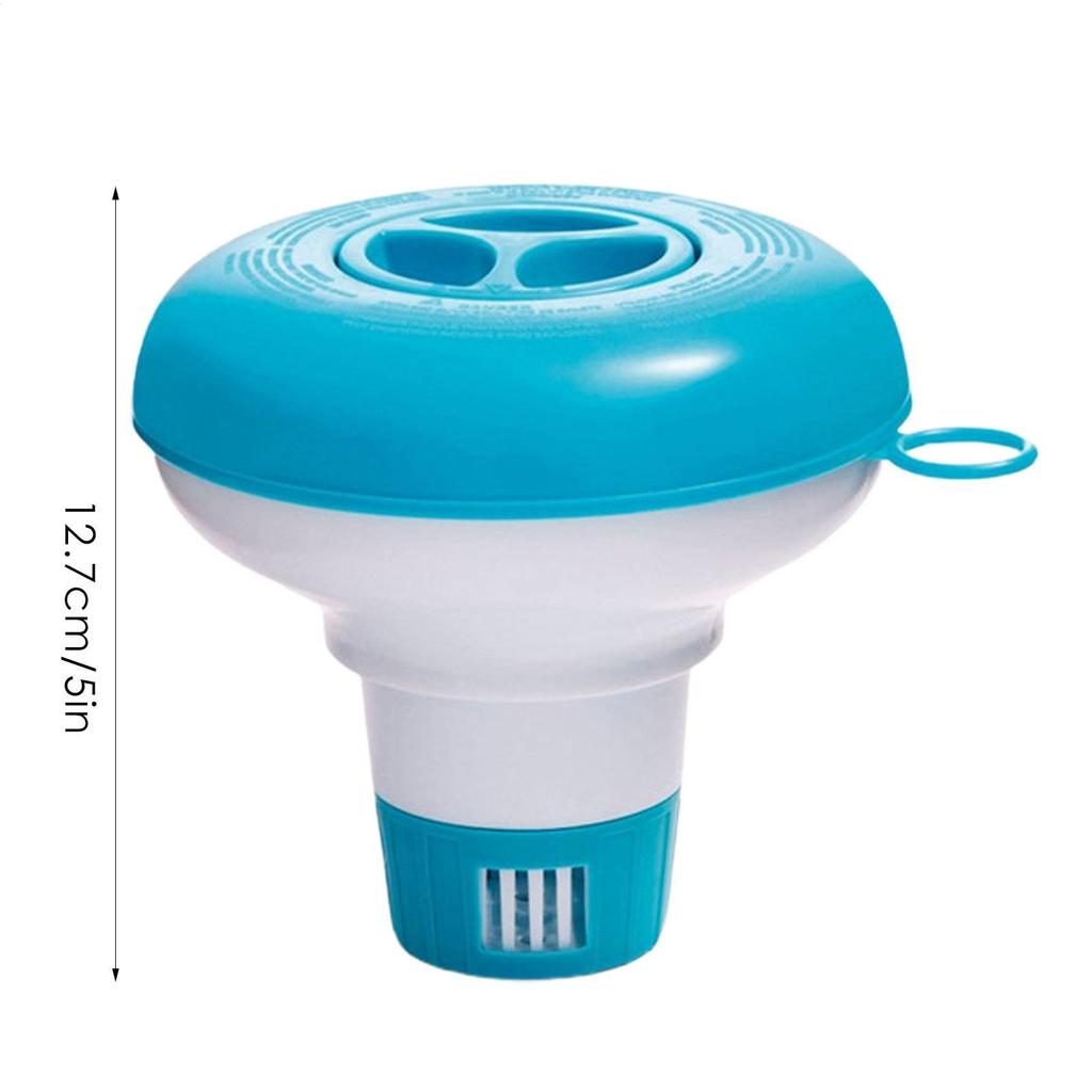 Floating Pool Chlorine Dispenser Swimming Pool Floater for Chlorine Tablets Chlorine Floater for for Spas Hot Tub Water Park