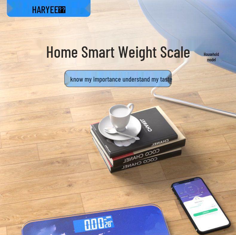 Rechargeable Electronic Household Scale: Precise, Durable Weighing for Home & Dorm Use