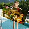 Hot Action Game Left 4 Dead Big Microfiber Beach Towels Quick Dry Towel Sand Beach Towels Pool Towel for Travel Swim Pool Yoga