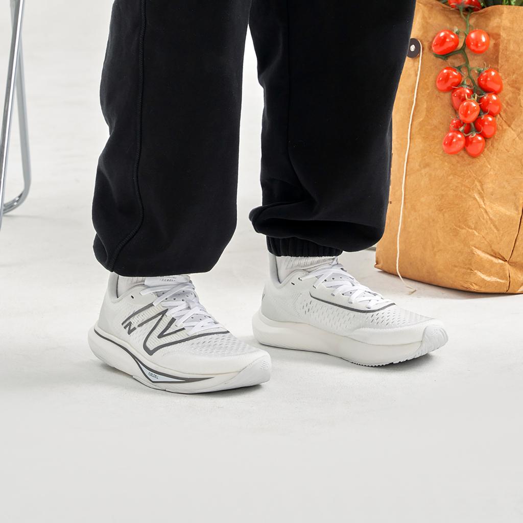 New Balance FuelCell Rebel V3 'White Grey' Sneakers MFCXMW3