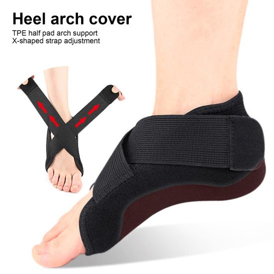 Heel Cup Protector for Men And Women Arch And Ankle Support Heel Inserts Pads for Plantar Fasciitis Achilles Tendonitis Heel Spurs Foot Pain Relief
