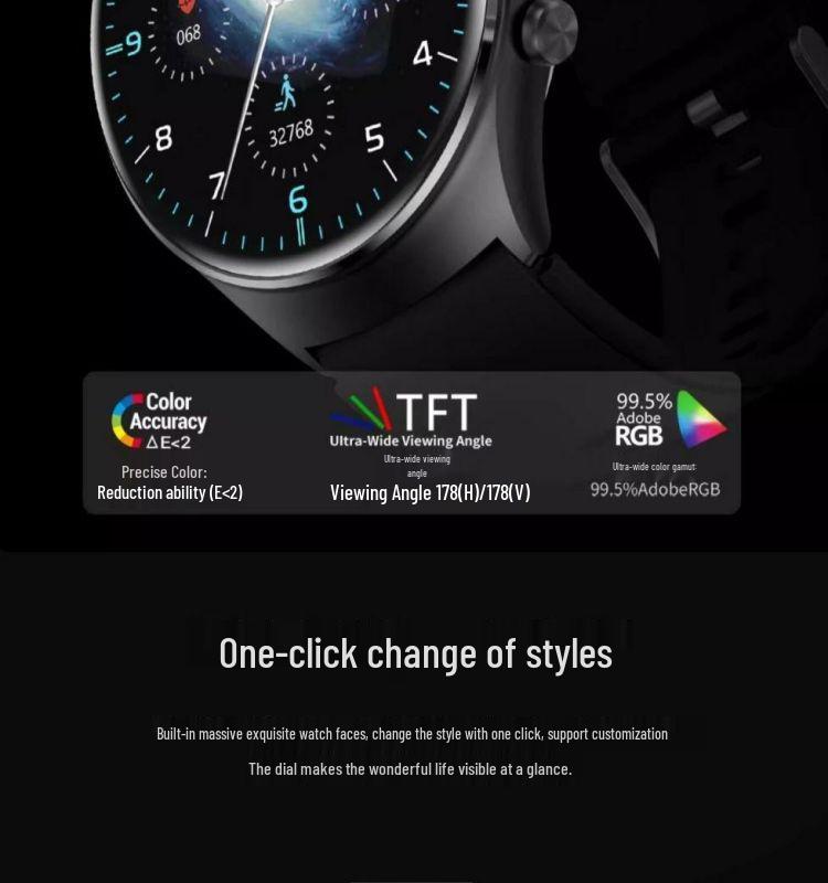 2025 GT3pro Smartwatch: Top-tier Black Tech with Call Function and Pedometer